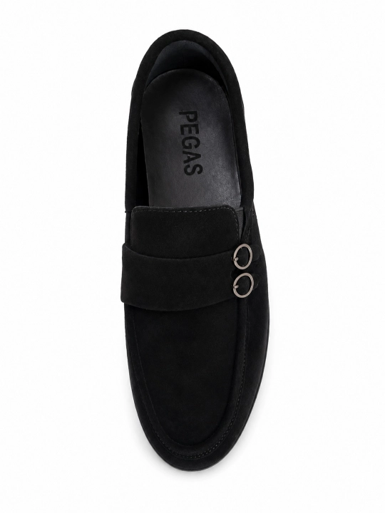 PEGAS erkaklar tuflisi — tabiiy charm, yarim klassik loafer-mokasin, 39–46 o‘lcham