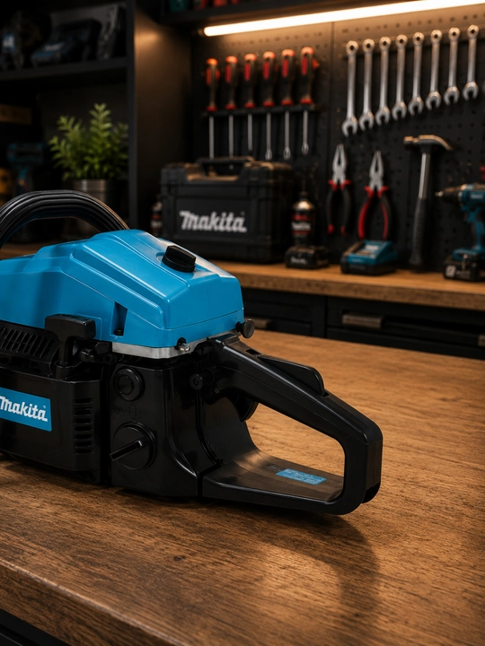 Benzinli arra MAKIIA BS-5200, 52 sm³, 16 dyuym 40 sm, 2-taktli motor, zanjirli arra