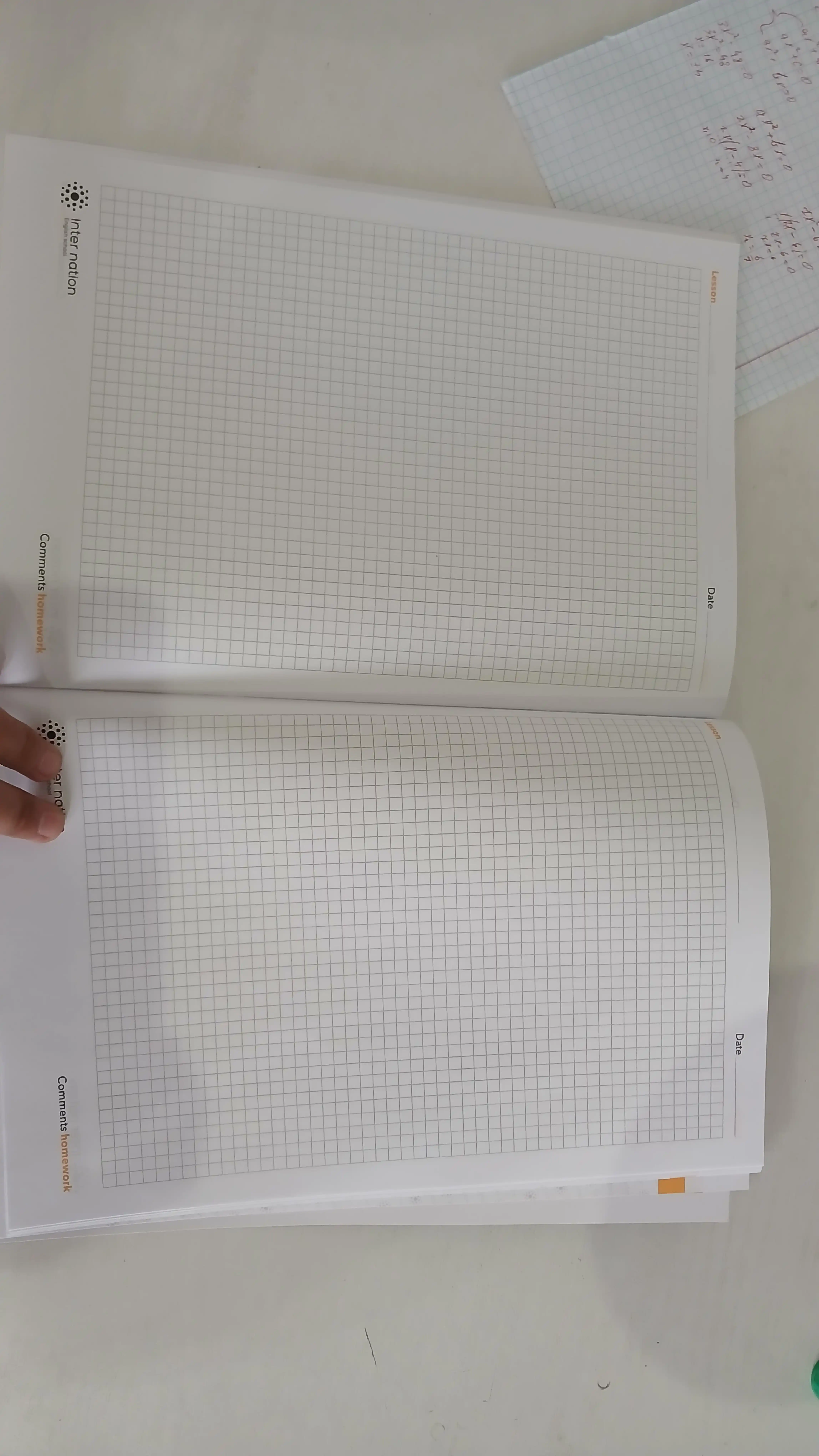 INTER NATION Grammar Copybook A4 daftar, 48 bet, katakli, zich melovka muqovali