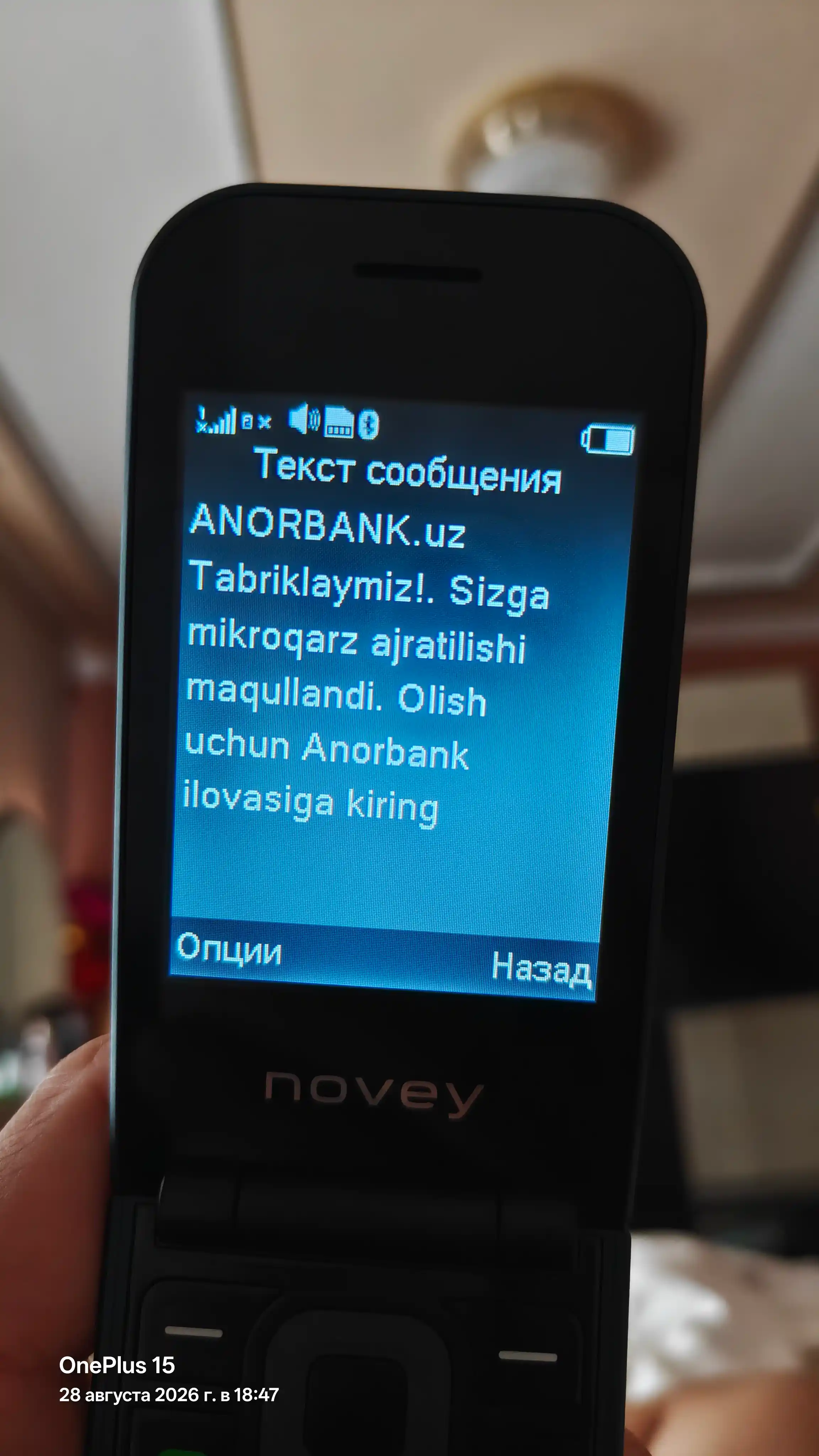 Novey Z720 knopkali legushka telefon, kamera