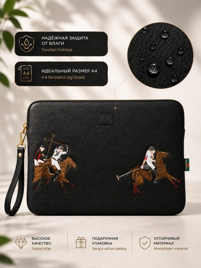 Сумка - клатч для мужчин Santa Barbara Polo & Racquet Club, барсетка, для ноутбука