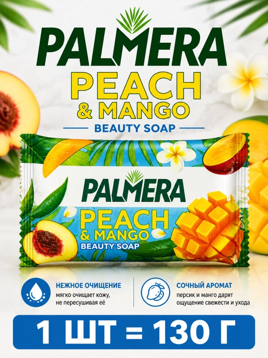PALMERA Mixed Berry sovuni, 130 g - 