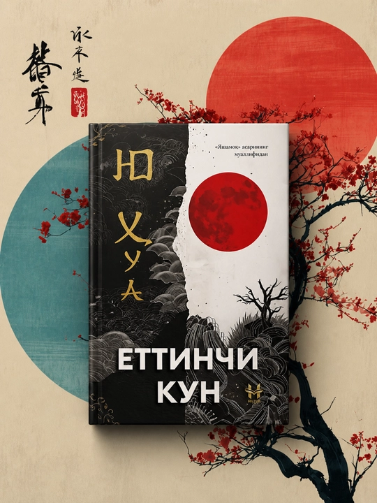 Книга Юй Хуа Седьмой день, на узбекском языке, кириллица