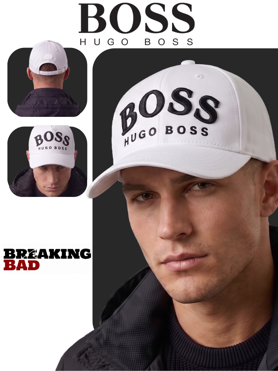 Кепка Hugo Boss с вышитым логотипом, универсальный размер - 