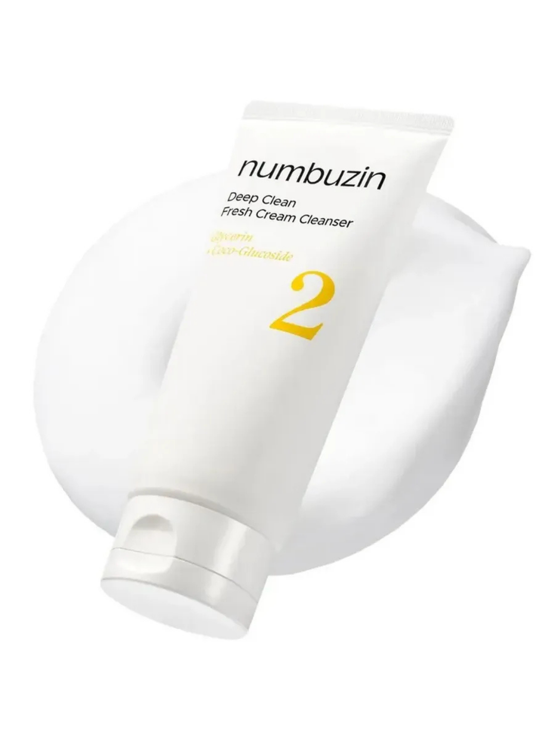 No. 2 kremli ko‘pik Deep Clean Fresh Cream Cleanser 120 ml - 