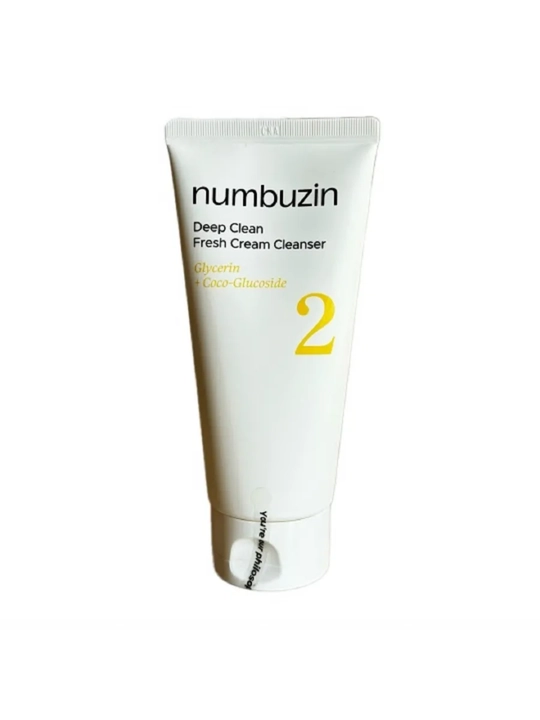 No. 2 kremli ko‘pik Deep Clean Fresh Cream Cleanser 120 ml