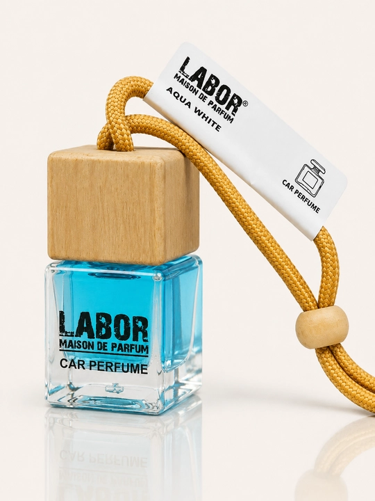Avtomobil uchun atir Labor Aqua white, mashina uchun xushbo‘ylantirgich