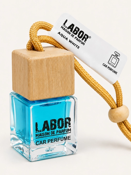 Avtomobil uchun atir Labor Aqua white, mashina uchun xushbo‘ylantirgich