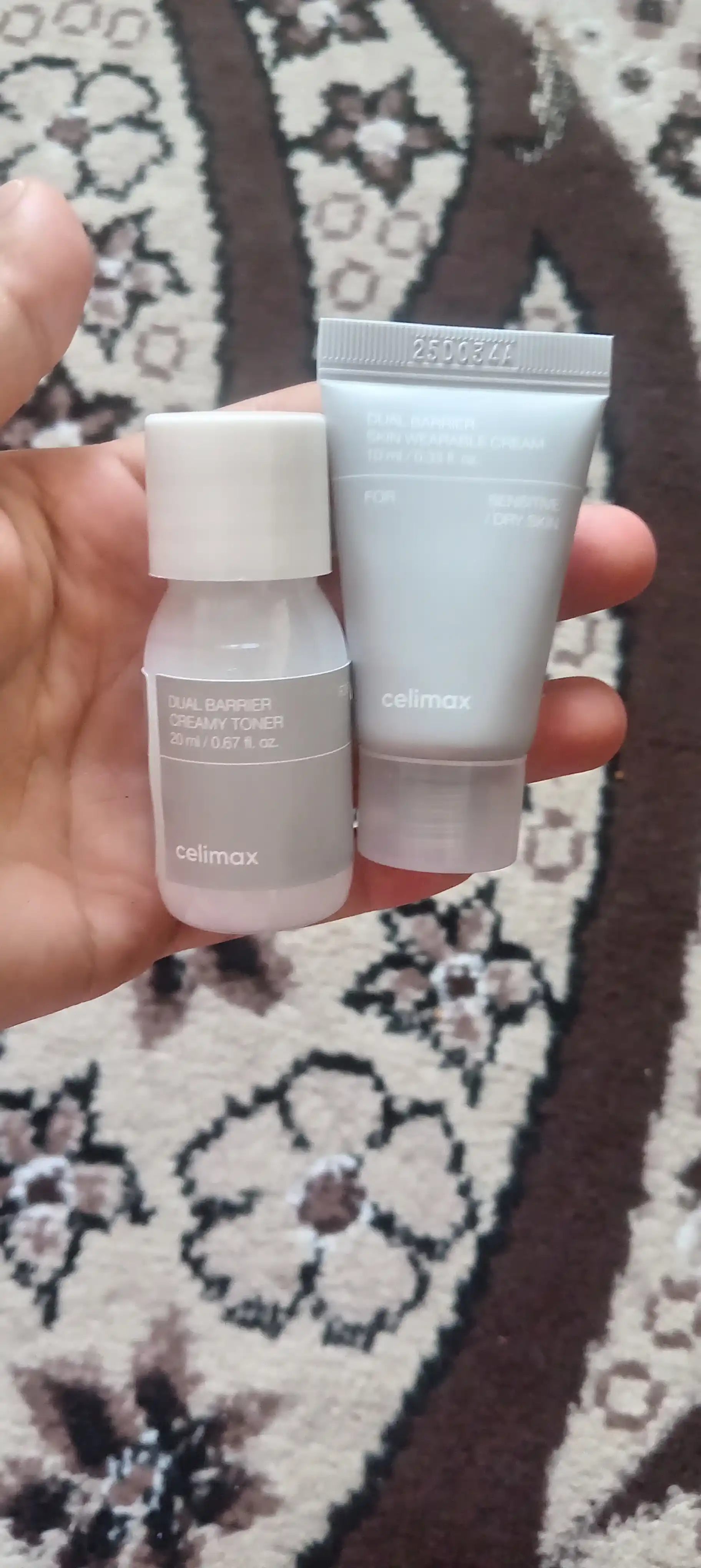 Celimax набор миниатюр для лица: Noni, Dual Barrier, Dark Spot — тонер, крем, сыворотка