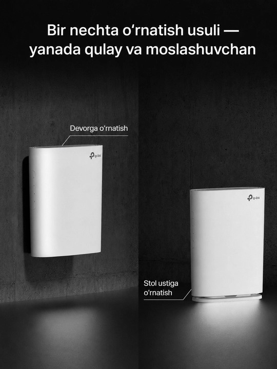 TP-Link RE500XD — Wi-Fi 6 Mesh WiFi signal kuchaytirgich, EasyMesh, Gigabit LAN