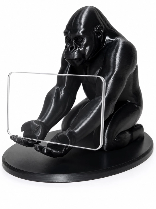 Gorilla telefon va planshet stendi - dekorativ ushlagich 3D bosilgan