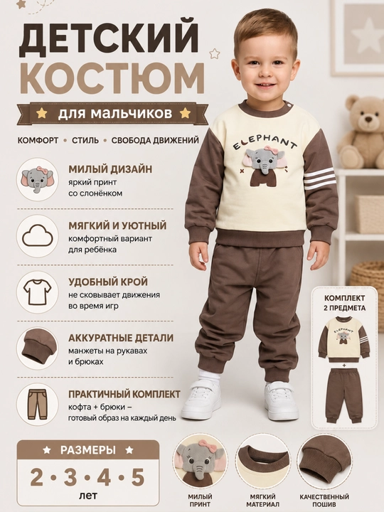 Детский спортивный костюм - 