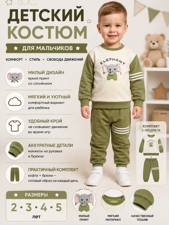 Детский спортивный костюм - 