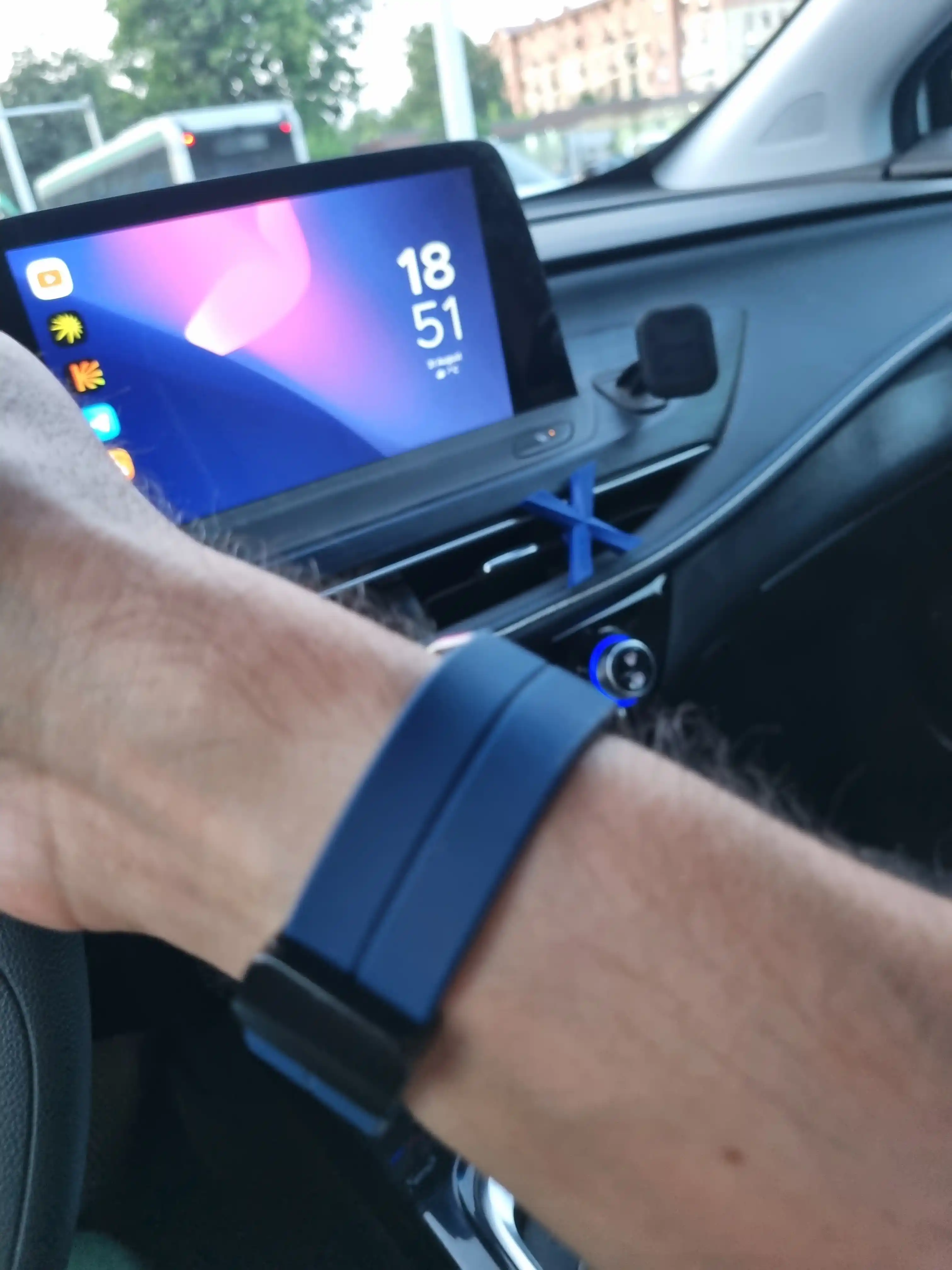 Ремешок силиконовый для Samsung, Huawei, Amazfit и любых других часов, размер 22/20 мм