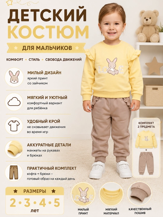 Детский костюм для девочки - 
