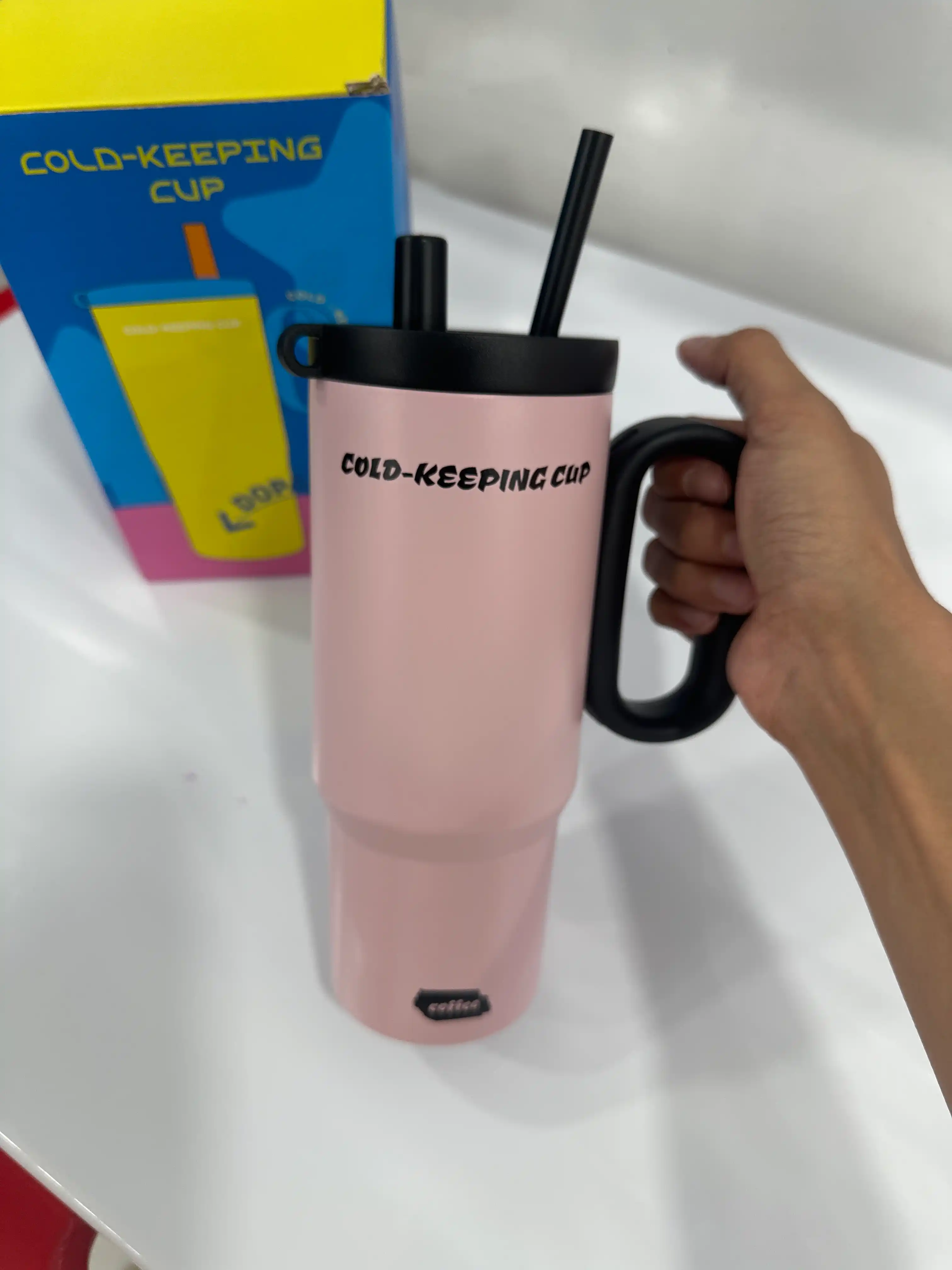 Termokruzhka issiq va sovuq ichimliklar uchun, zanglamas po'lat 316, ish, ofis uchun 750 ml