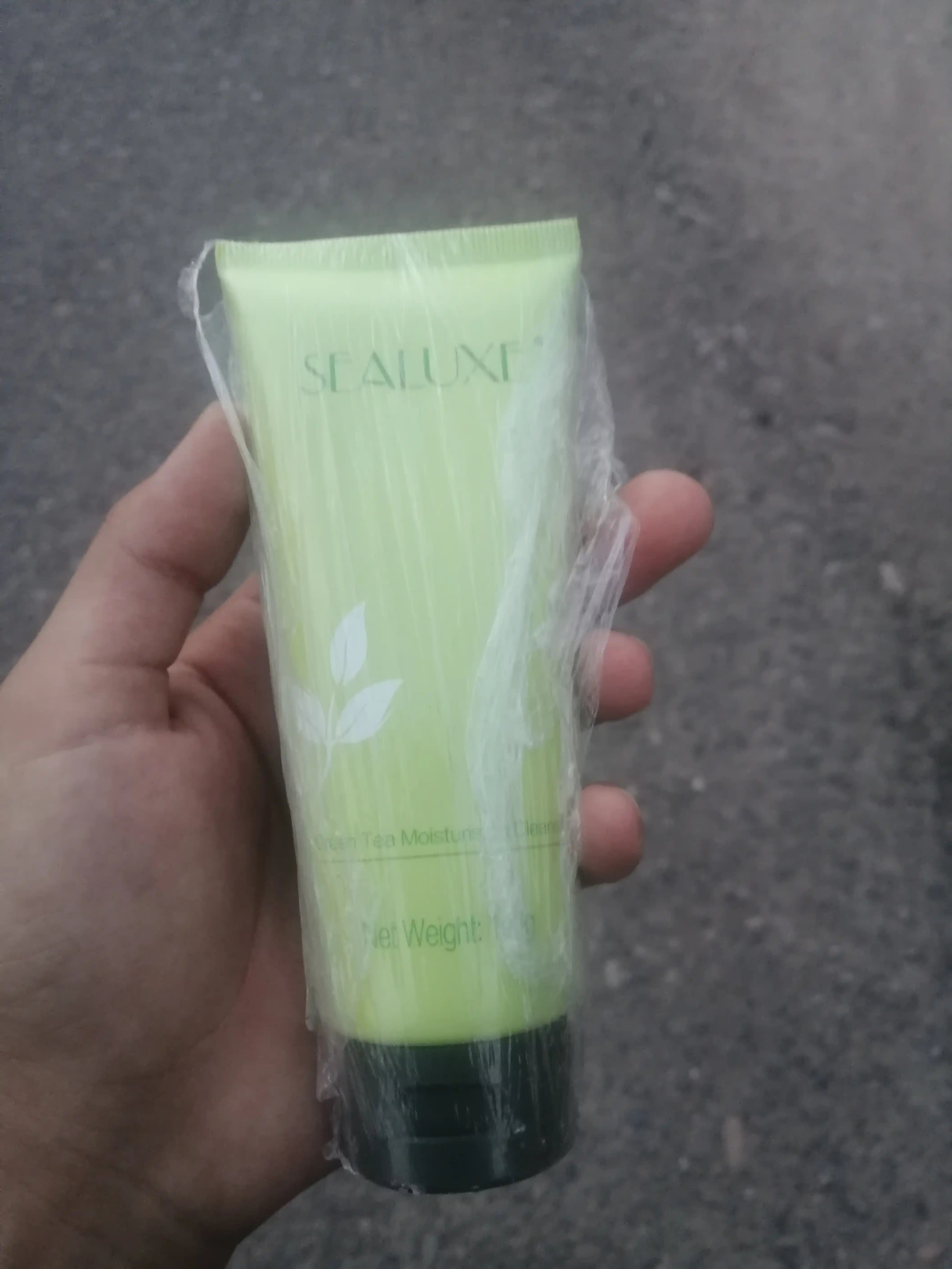Greenleaf SEALUXE Yashil choyli namlovchi yuz uchun tozalovchi pasta, 100 g