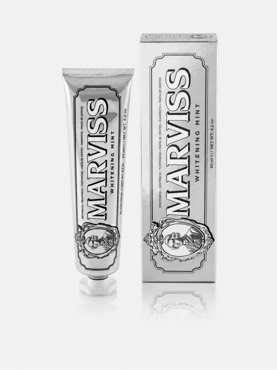 Зубная паста с отбеливающим эффектом, MARVIS Amarelli Licorice Mint, 85 мл - 