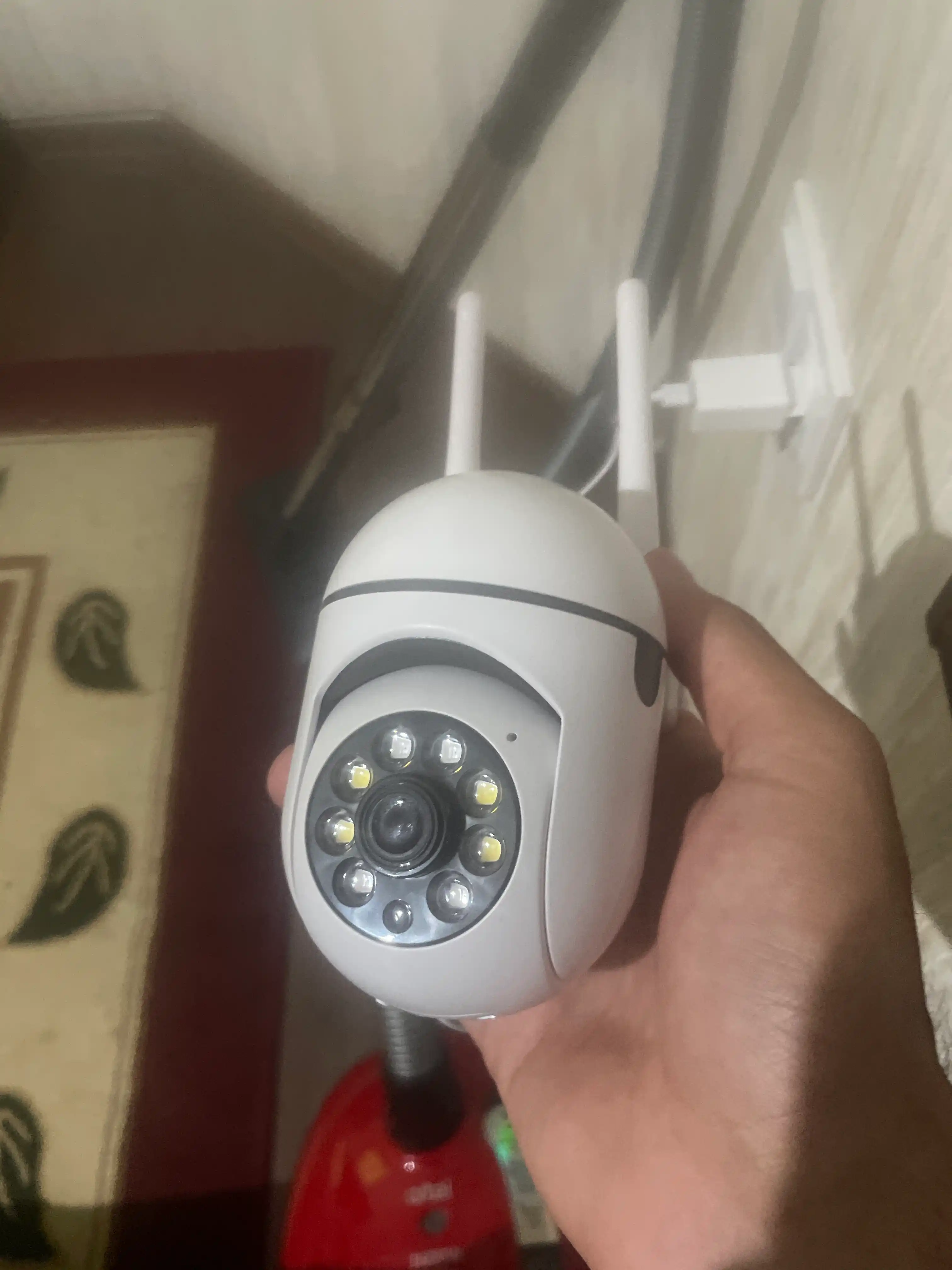 Aqlli Wi-Fi kamera, videokuzatuv kameralari, 360° Full HD kamera