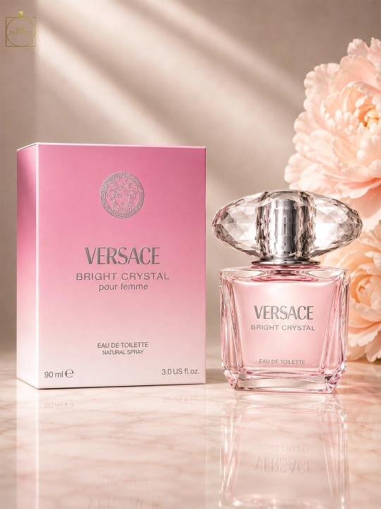 Ayollar uchun Versace Bright  Crystal xushbo'ylangan suvi, 90 ml - 