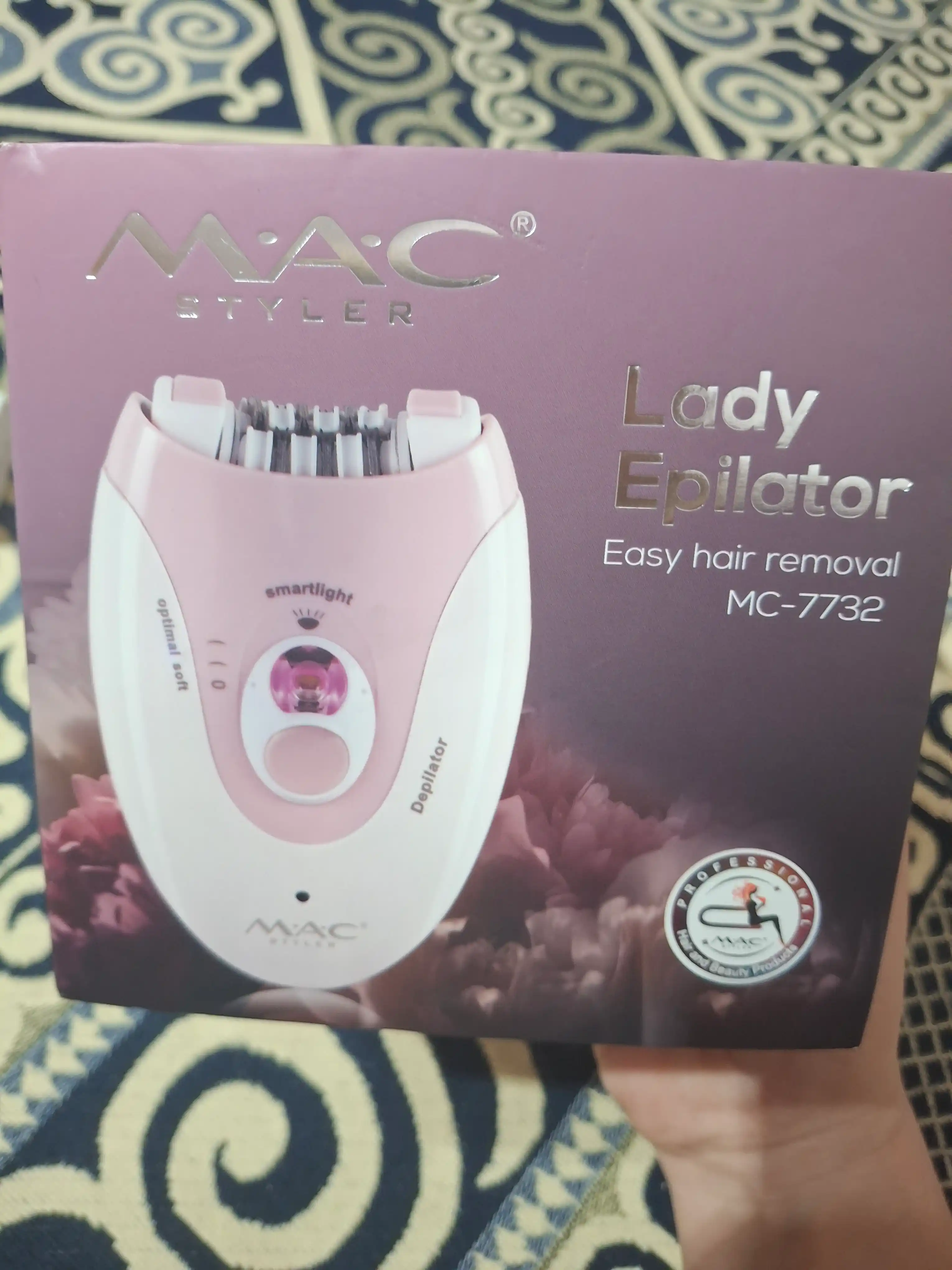Ayollar va qizlar uchun simsiz tana epilyatori MAC styler MC-7732, 2 tasi 1 da