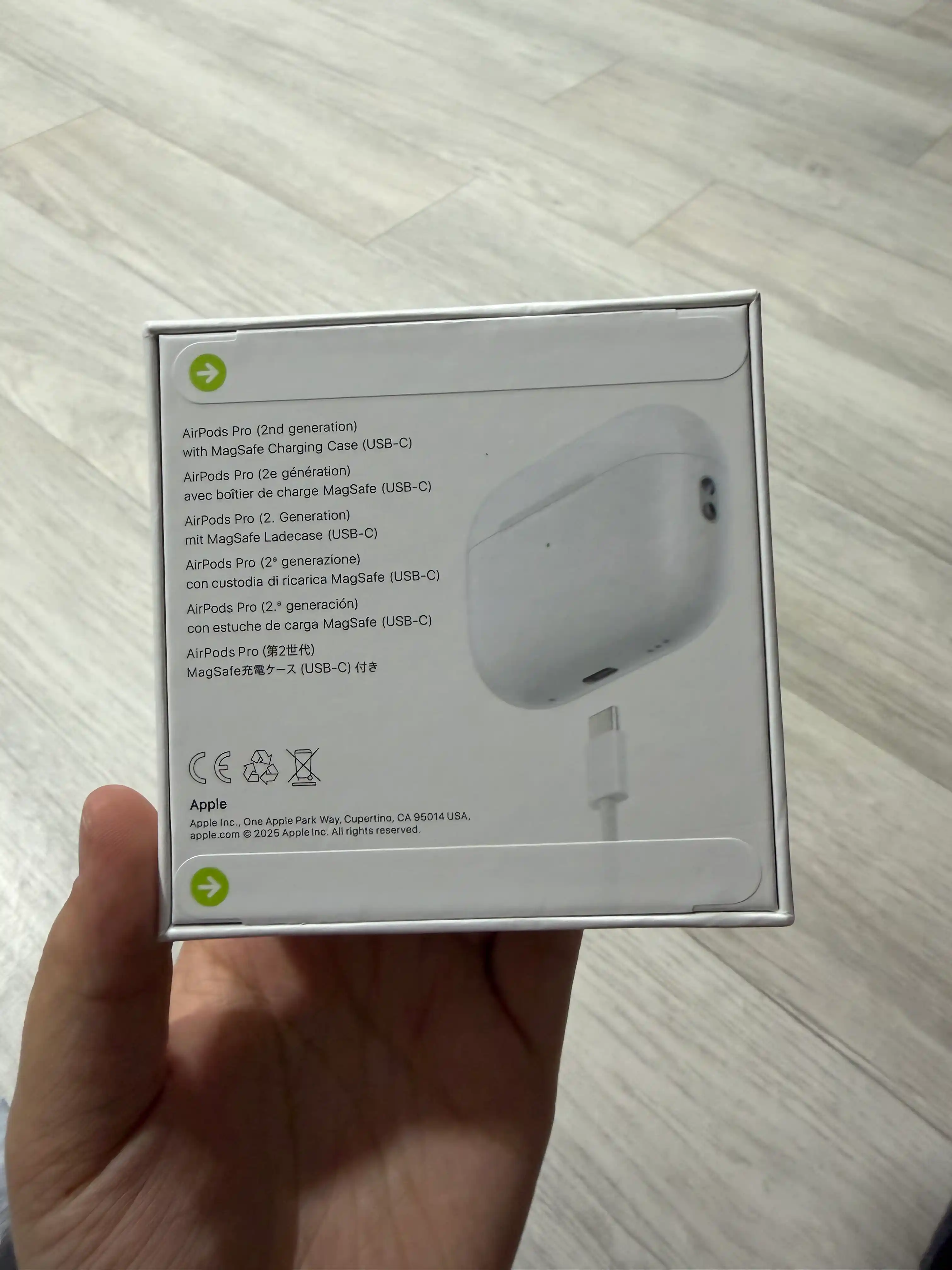 Simsiz quloqchinlar Pro 2 bluetooth naushnik iPhone va Android uchun