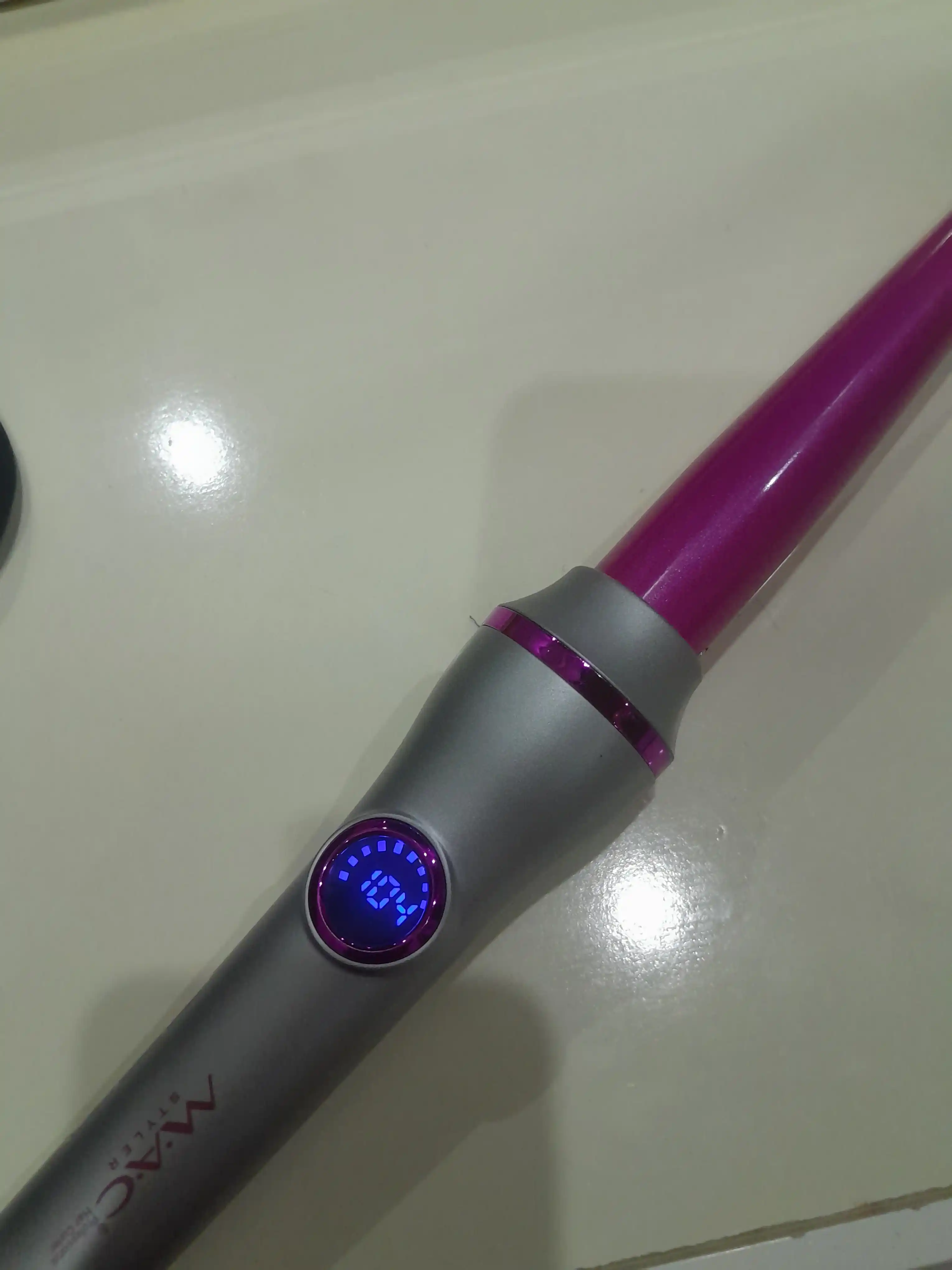 MAC Styler MC-2218A konussimon soch jingalaklagich ployka, raqamli displey, 450°F