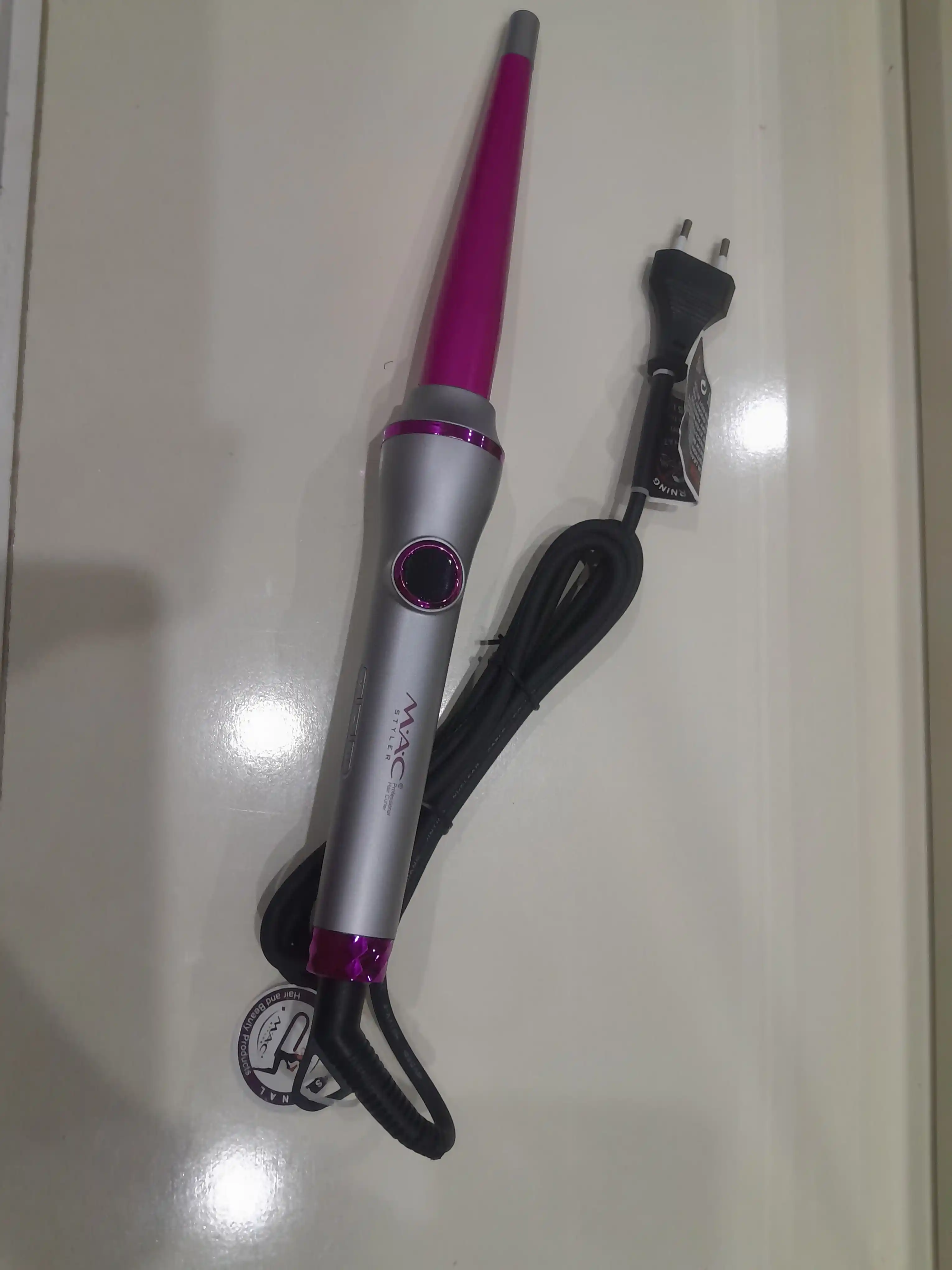 MAC Styler MC-2218A konussimon soch jingalaklagich ployka, raqamli displey, 450°F
