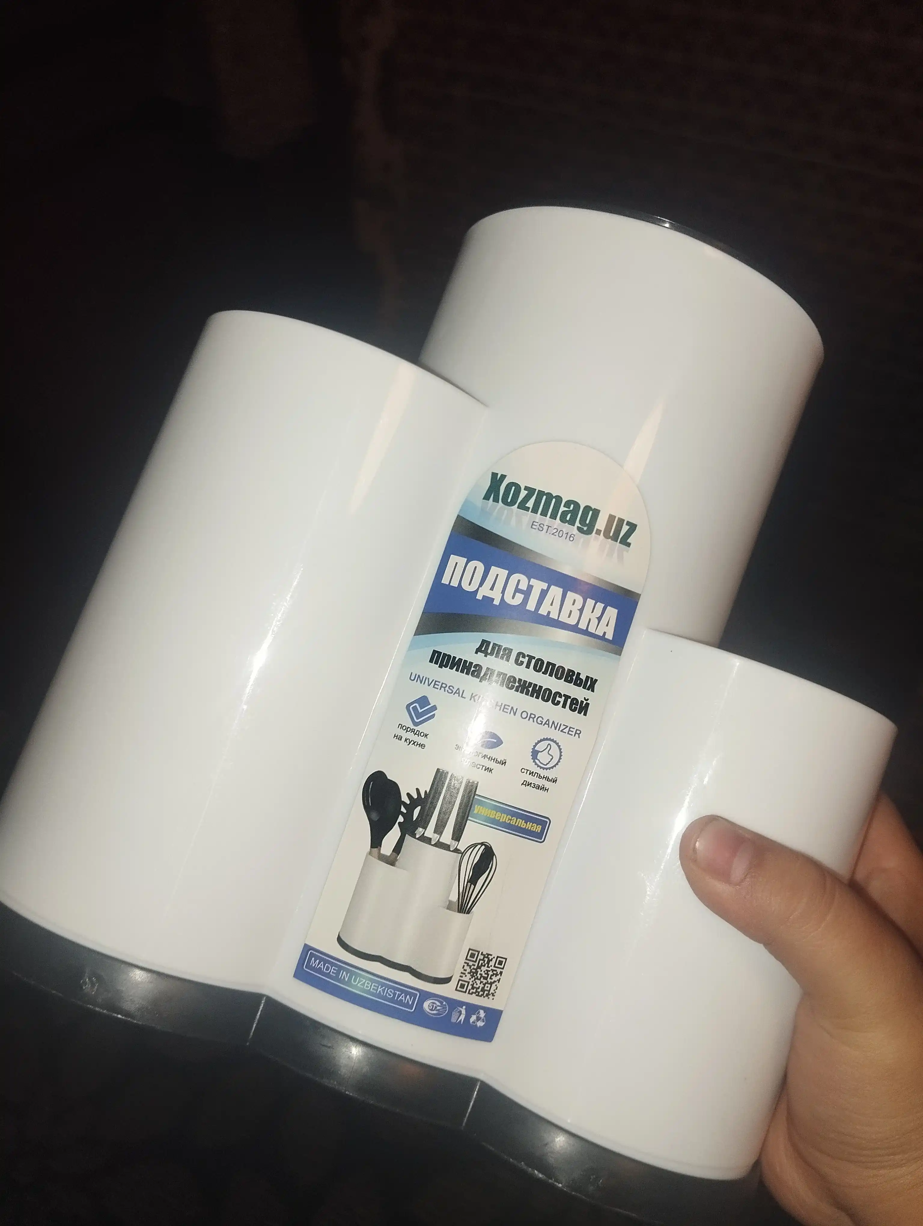 Qoshiq vilka pichoqlar uchun lotok, oshxona anjomlari uchun quritgich, podstavka