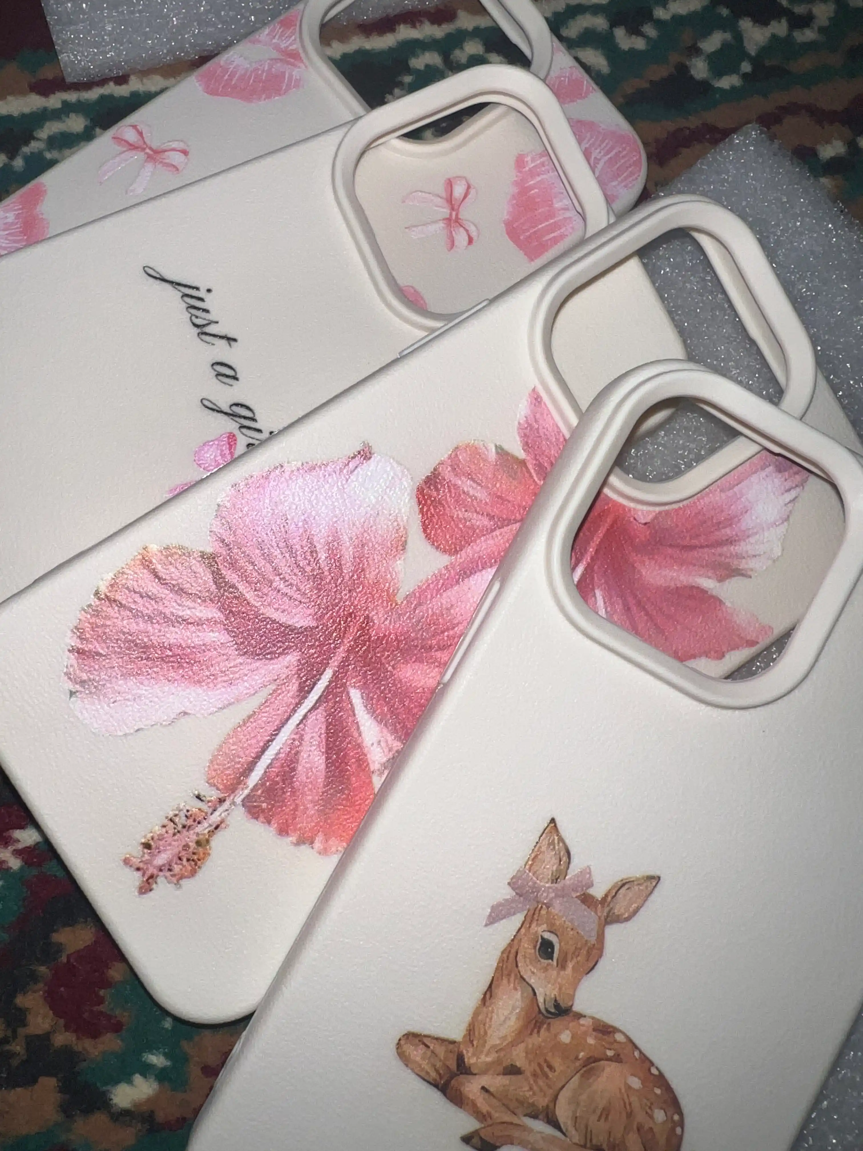 Iphone chexolari 11 12 13 14 15 16 17 Pro Max uchun qizlar chexoli