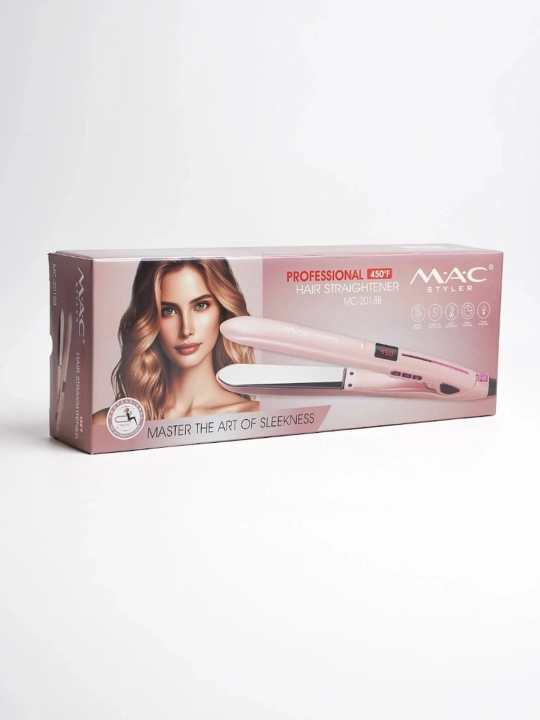 Professional soch tekislovchi dazmol MAC Styler MC-2018, LED displeyli