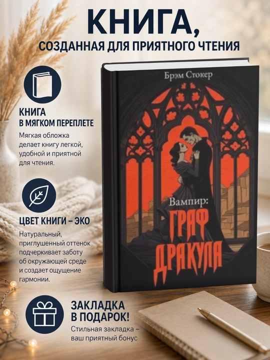 Брэм Стокер. Вампир - граф Дракула - 