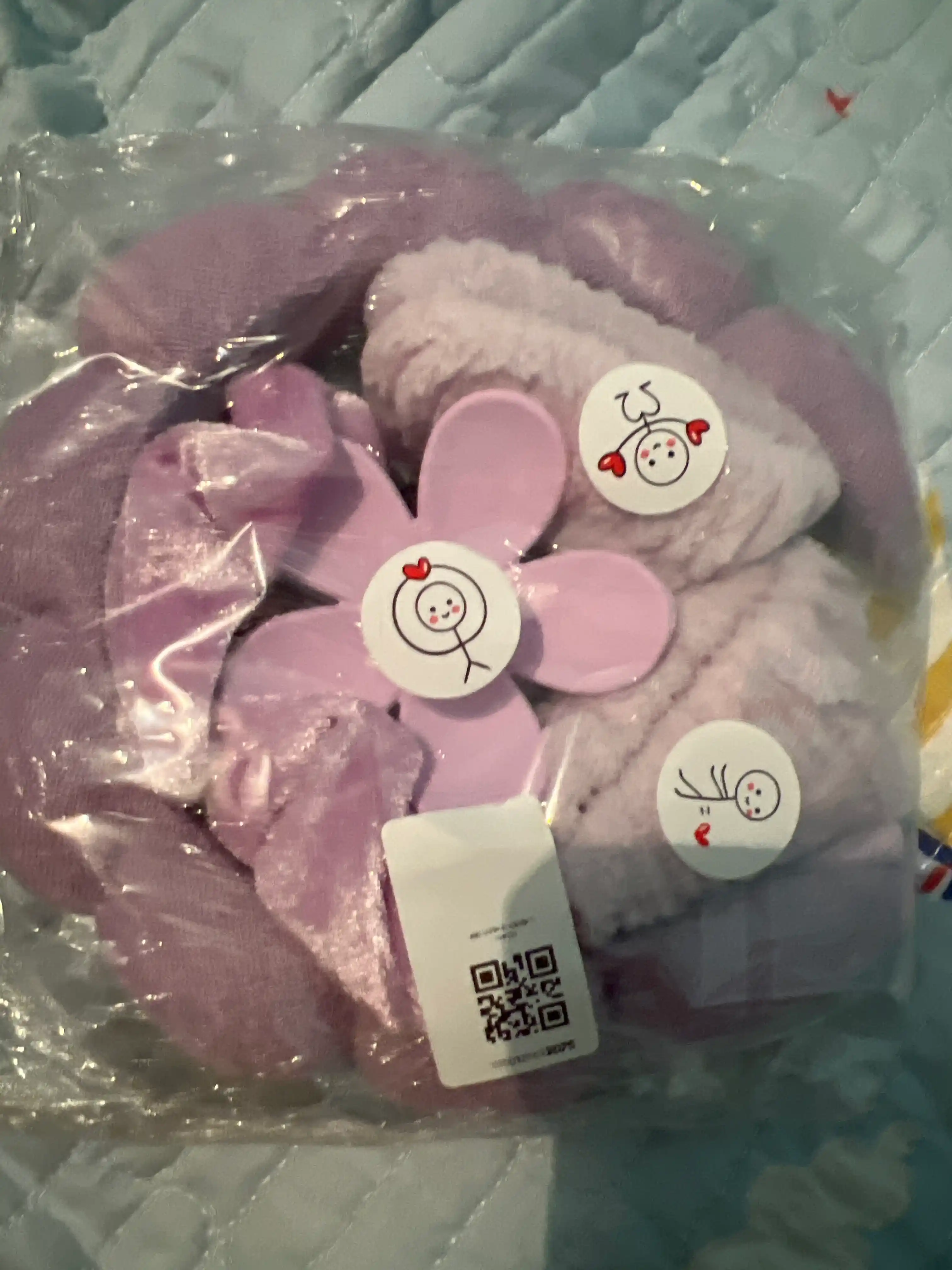Повязка для умывания, набор из 6 штук, повязка для фиксации волос, косметические повязки