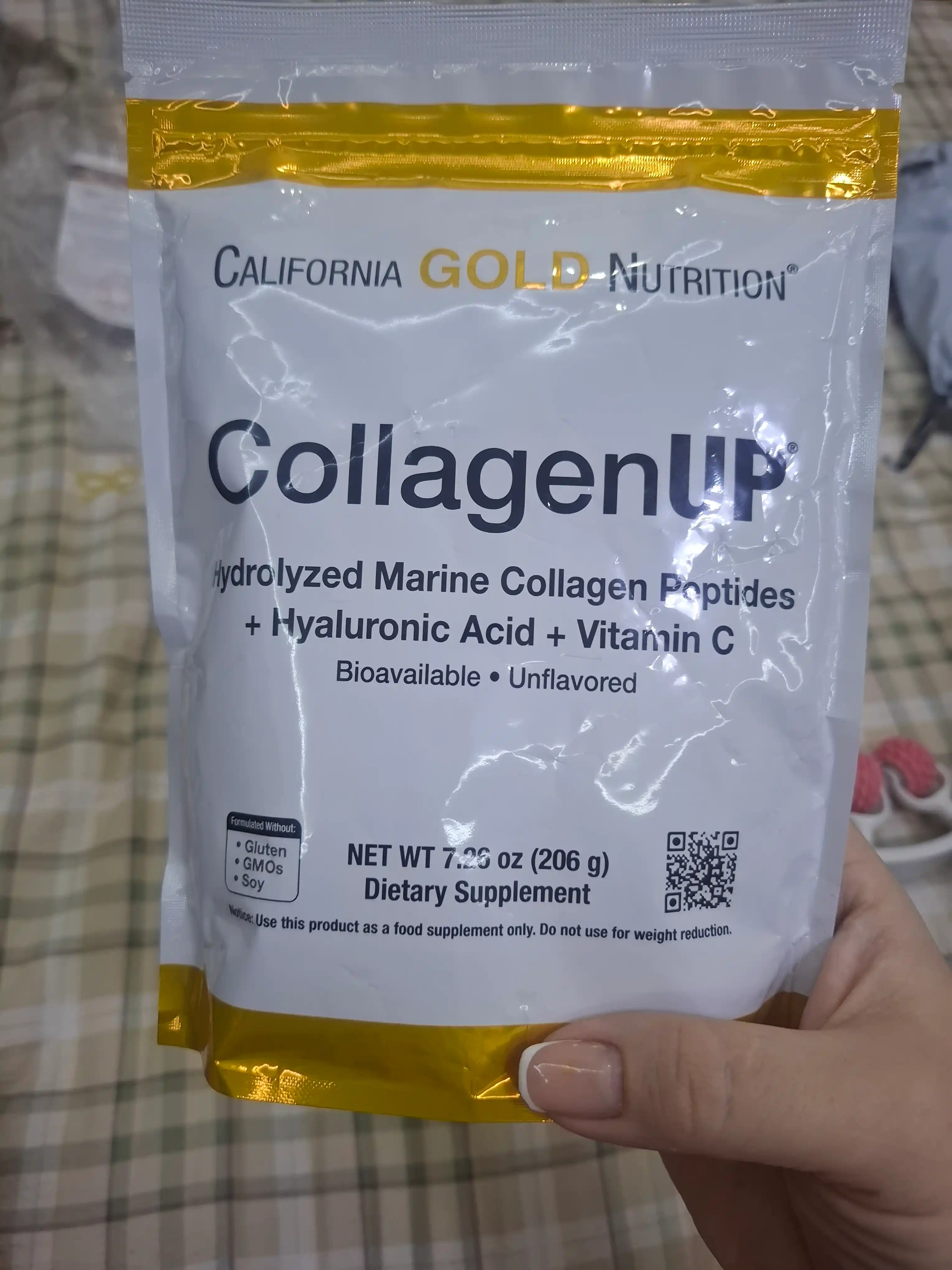 California Gold Nutrition, CollagenUP®, Коллаген с нейтральным вкусом, 206 г