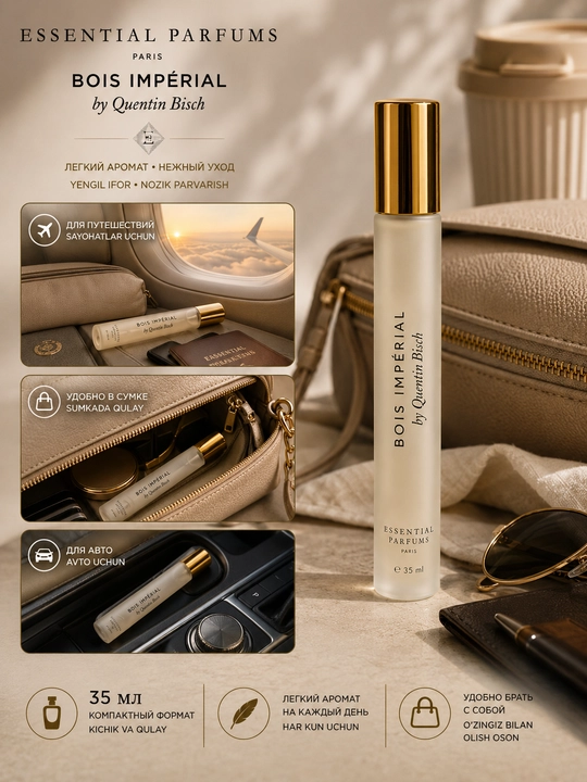 Essential Parfums Bois Impérial by Quentin Bisch atiri, uniseks, 35 ml