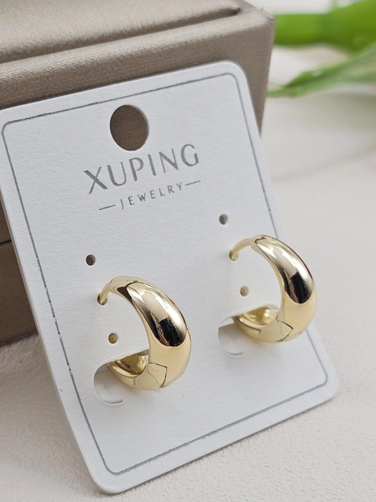 Женские серьги золотого цвета, бренд Xuping - 