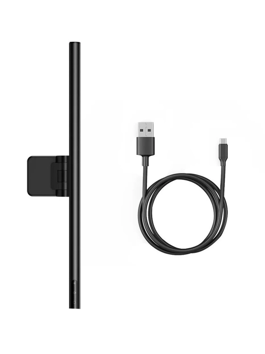 Monitor uchun Baseus i-Wok Series USB ScreenBar chirog‘i, DGIWK-B01, qora rang