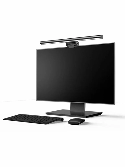 Monitor uchun Baseus i-Wok Series USB ScreenBar chirog‘i, DGIWK-B01, qora rang