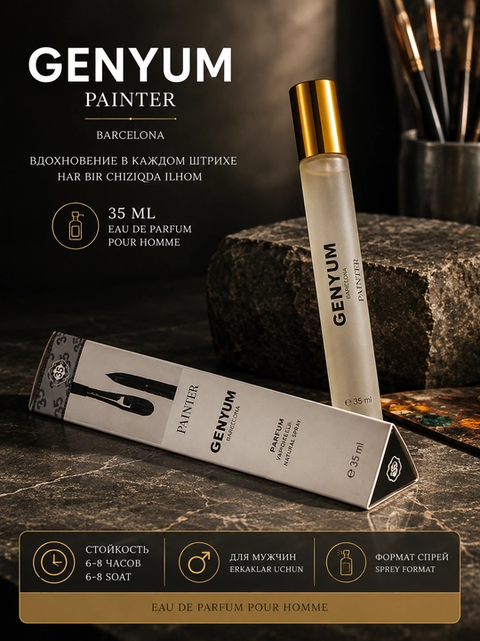 Genyum Painter atiri, uniseks, 35 ml - 