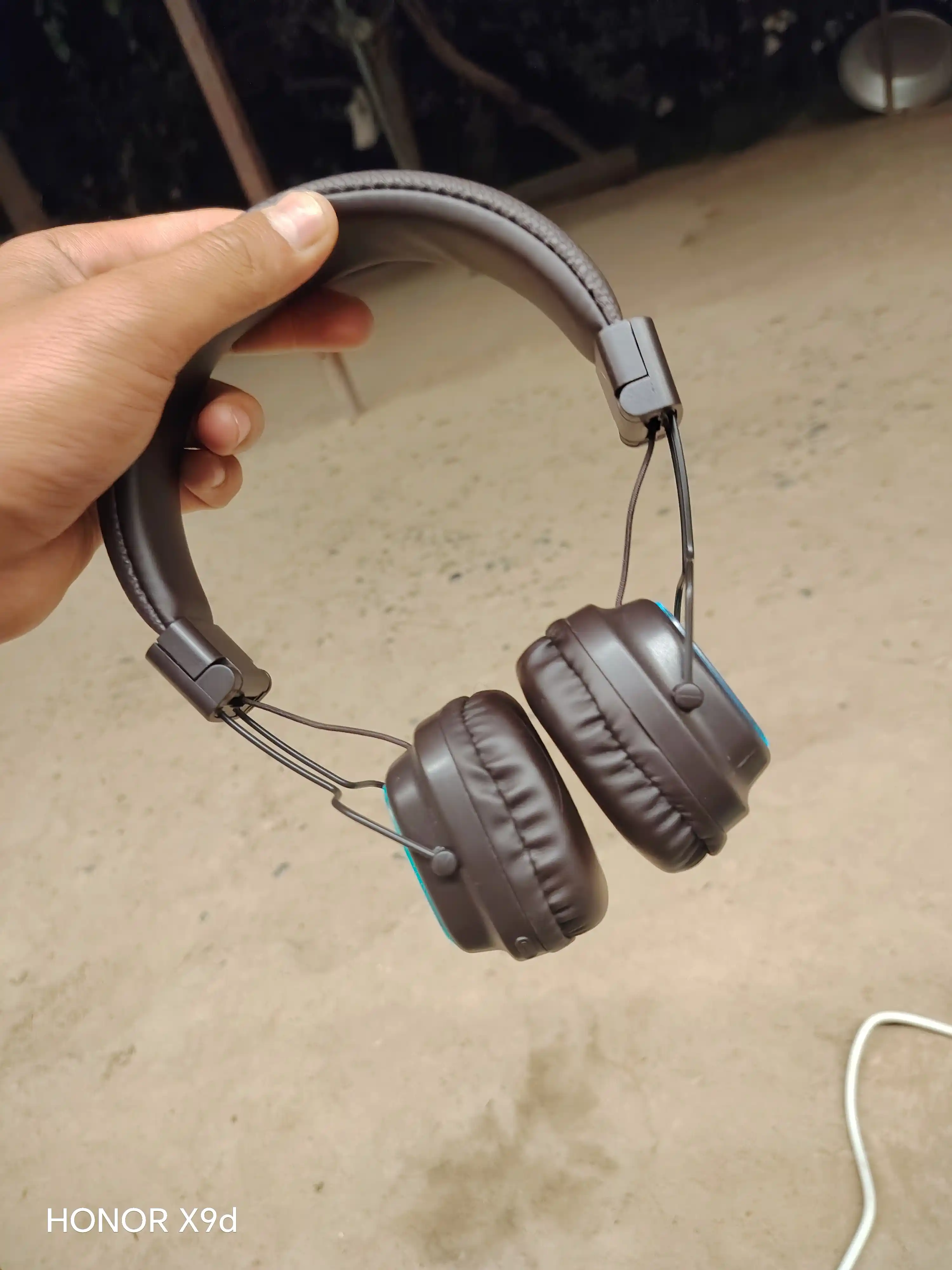 Simsiz quloqchin Bluetooth 5.3 80 soat, buklanadigan, mikrofonli, RGB, 3.5 mm