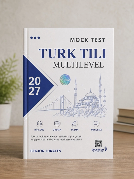 Turk Tili Multilevel Mock Test 2027 — Turk tili bo‘yicha sinov testlari to‘plami - 