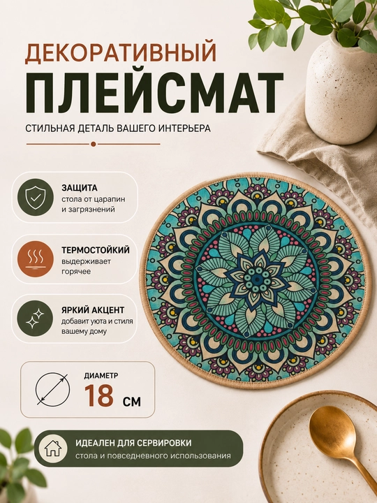 Stol uchun pleysmat (servirovka gilamchasi) - 