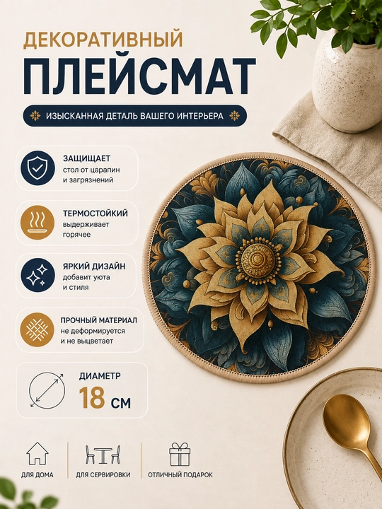 Stol uchun pleysmat (servirovka gilamchasi) - 