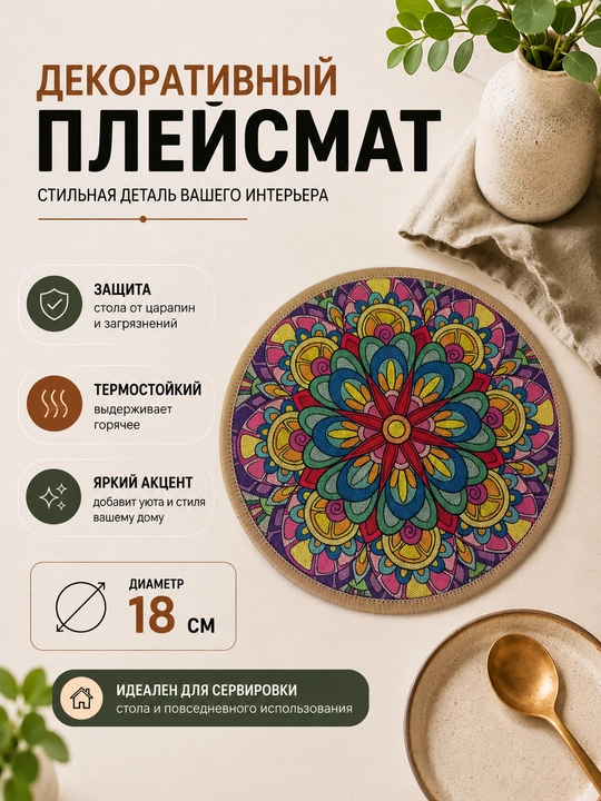 Stol uchun pleysmat (servirovka gilamchasi) - 