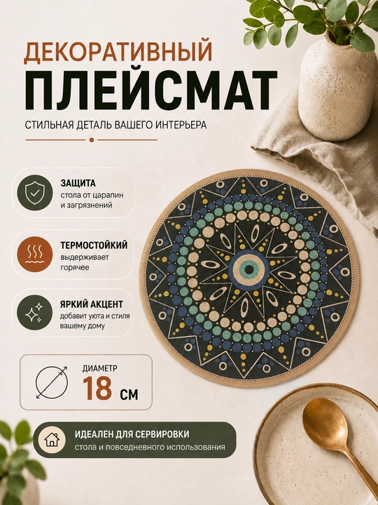 Stol uchun pleysmat (servirovka gilamchasi) - 