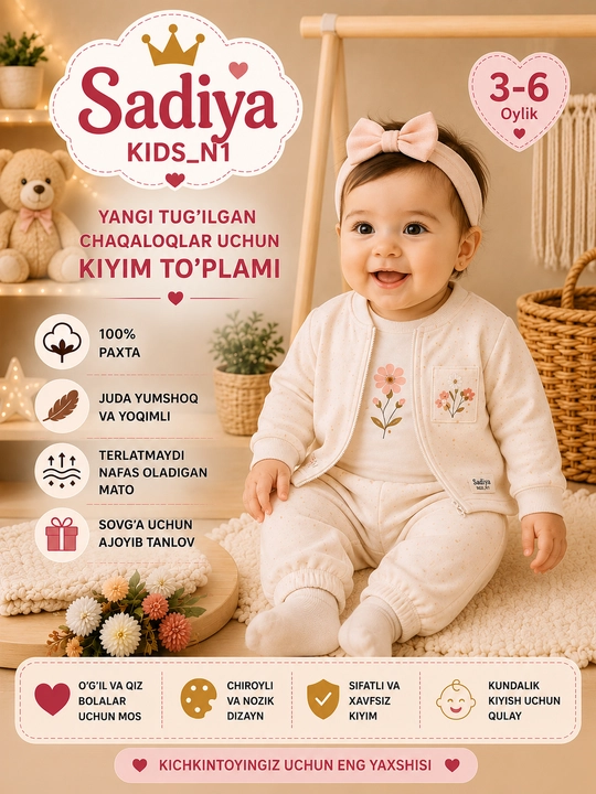Детская одежда для новорожденных, комплект для малыша, 3-6 месяцев, мягкий хлопок - 