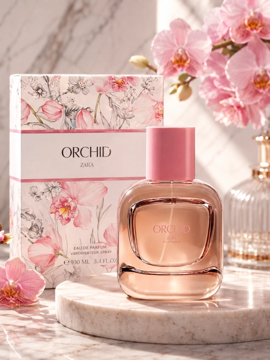 Парфюмерная вода Zara Orchid женская нежная свежая, 90 мл