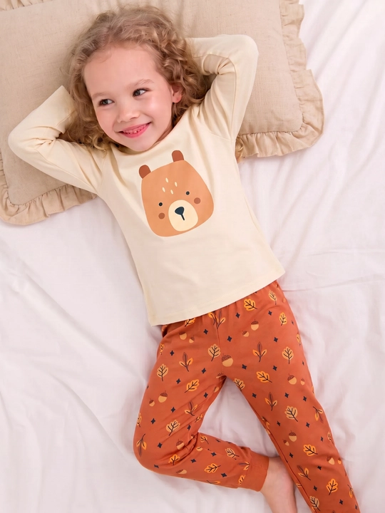 Qiz bola va o`g`il bola uchun pijama, paxta NEO - 
