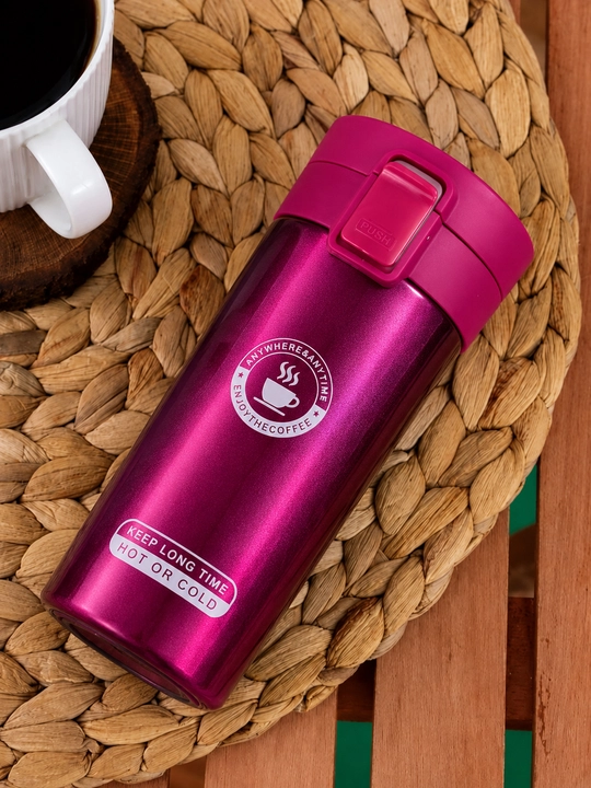 Termokrujka 380 ml, termostakan, qahva va choy uchun termos, avtomobil uchun termos