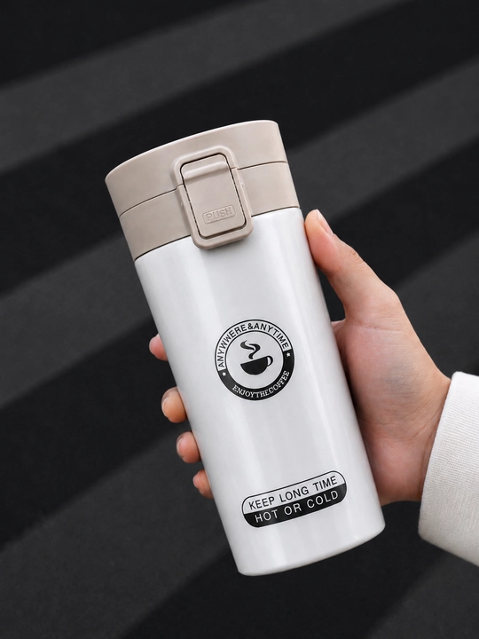 Termokrujka 380 ml, termostakan, qahva va choy uchun termos, avtomobil uchun termos